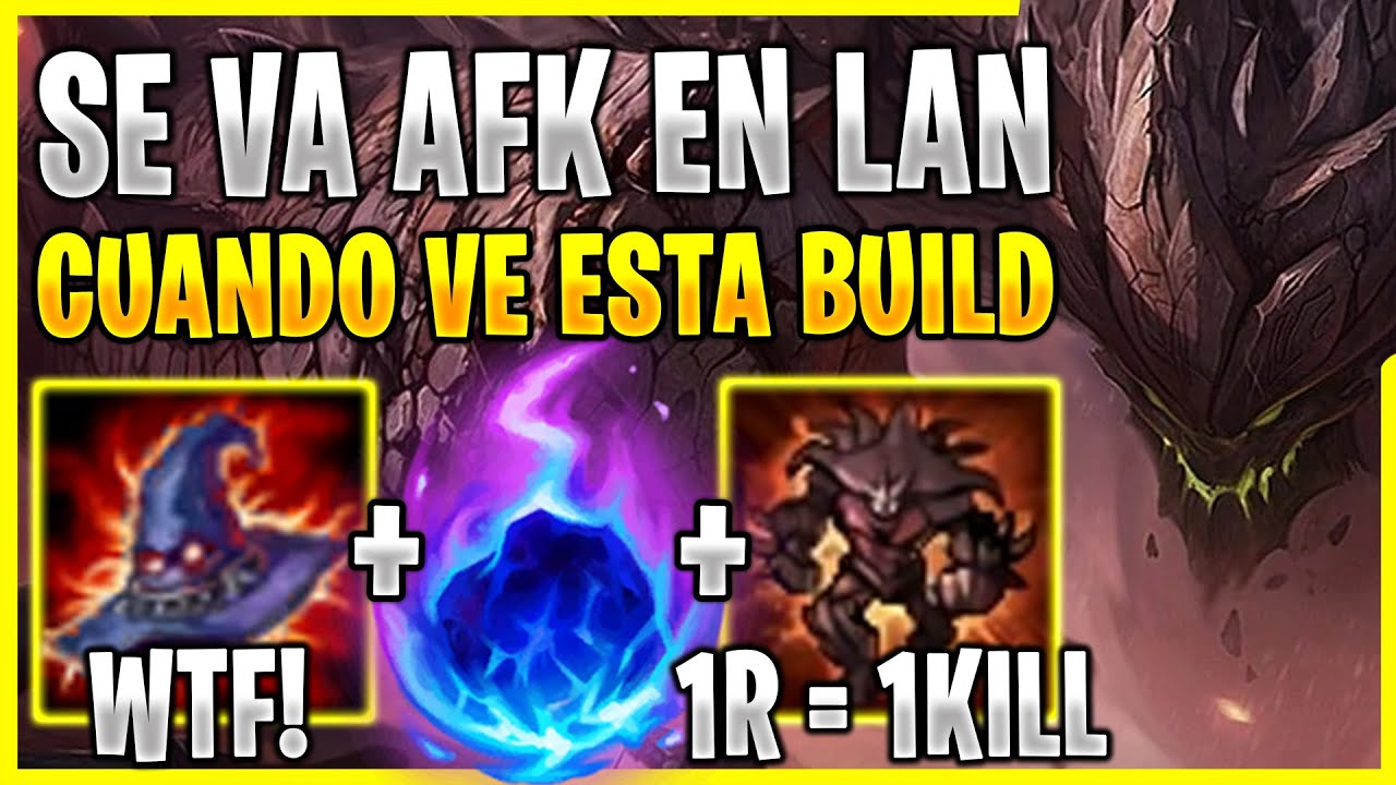 😨¡SI JUEGAS MALPHITE AP EN LAN TE ODIAN Y SE VAN AFK XD! *ESTA NAMI NO AGUANTA Y SE VA DEL JUEGO*