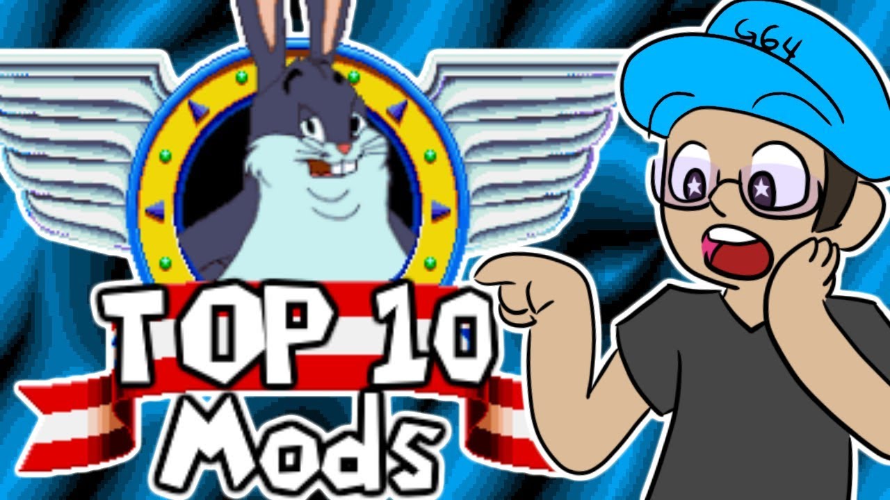 Top 10 Favorite Sonic Mania Plus Mods! (2018)