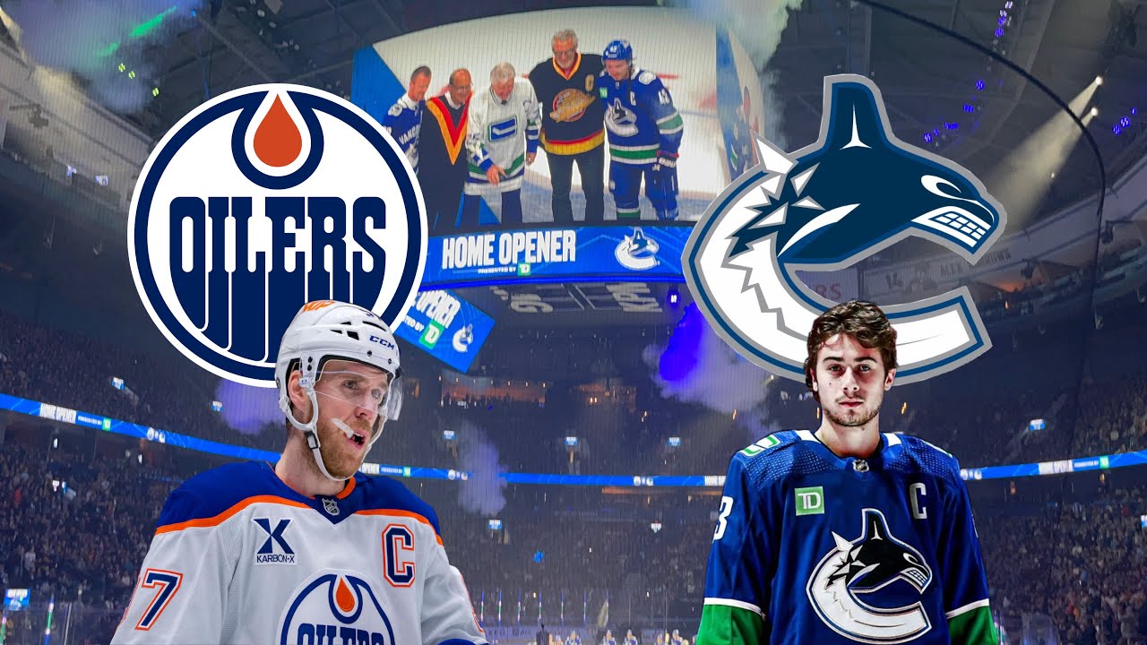 (Captain Hughes!) Vancouver Canucks Vs Edmonton Oilers-Oct.11.2023