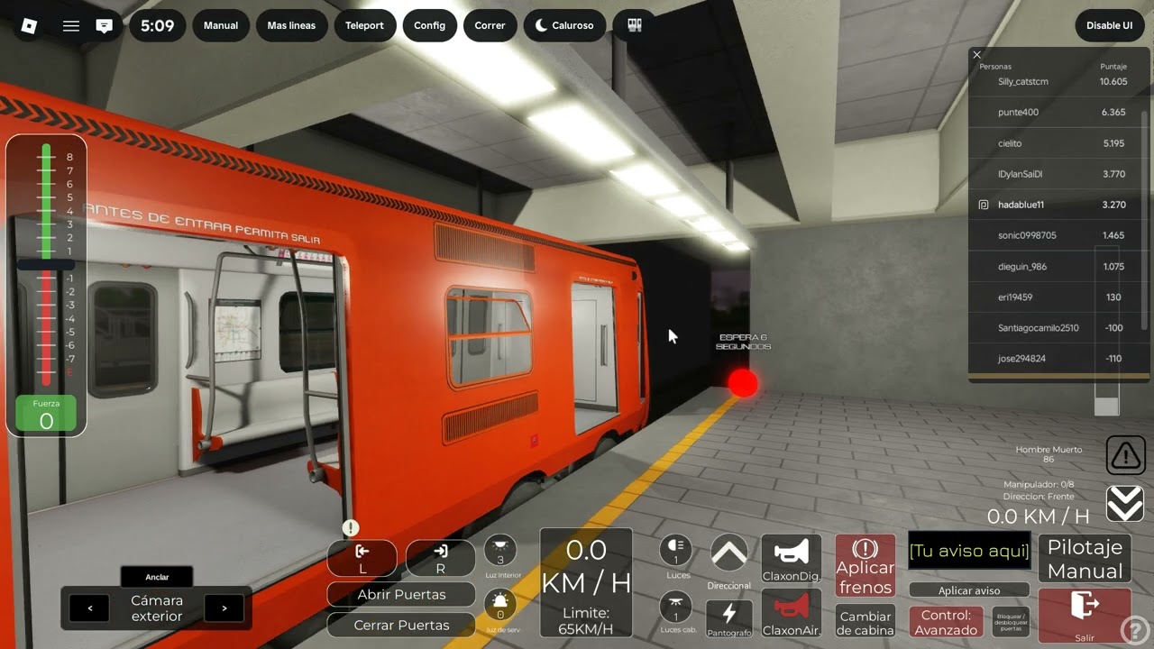 Intento fallido de conducir un nm22 en la linea 12 neumatica