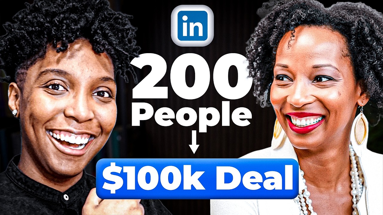 она заключает сделки на 6-значные суммы в LINKEDIN [полный анализ]