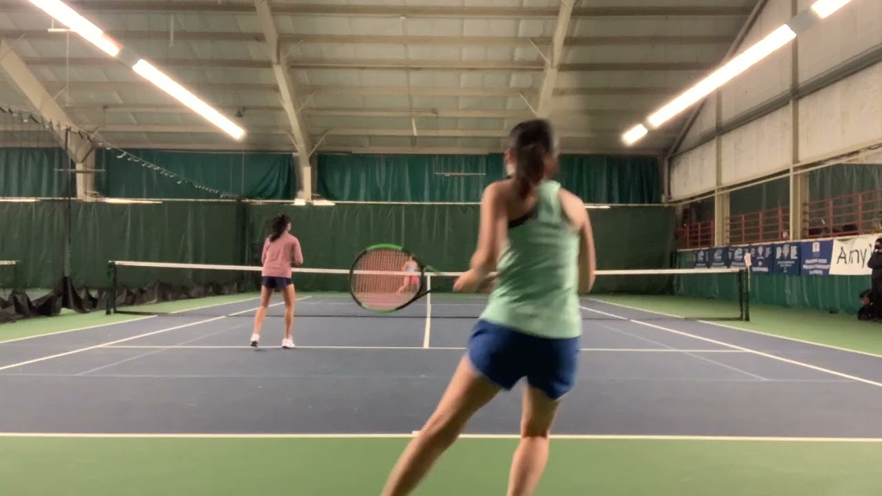 1/12/'22 USTA NTRP 3.5/4.0 women's doubles set 1