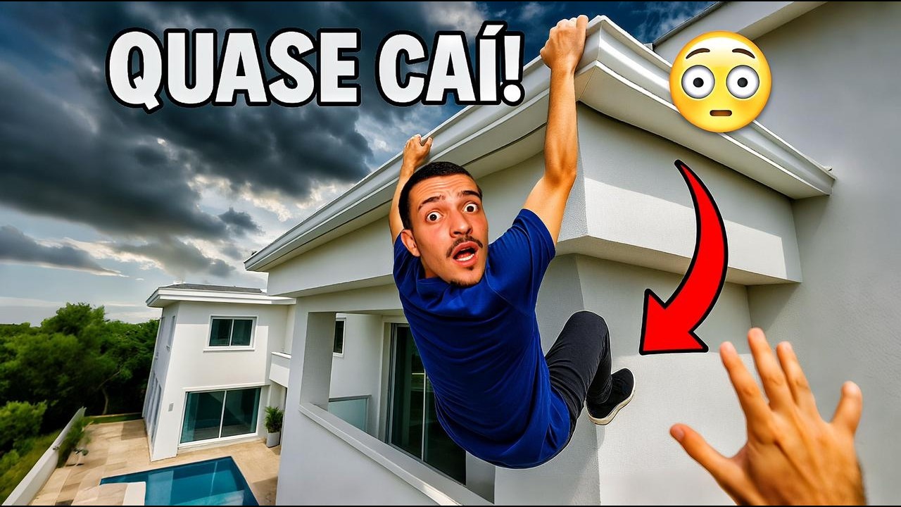 Sobrevivi ao PARKOUR IMPOSSÍVEL na Mansão da Camila Loures! 😱