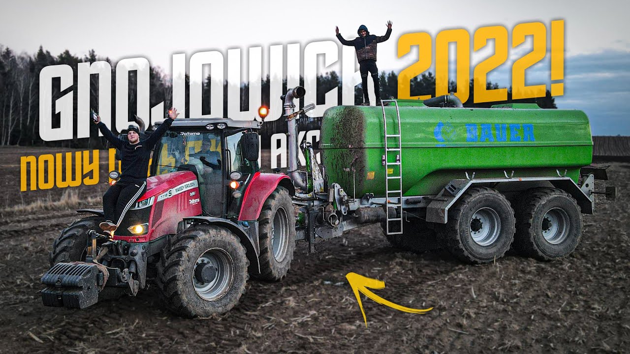 ☆ Gnojowica i gruberowanie 2k22 w GR DOWNAR ✔ Nowy Nabytek W Akcji!✔ MF & BAUER/ DF & UNIA :D
