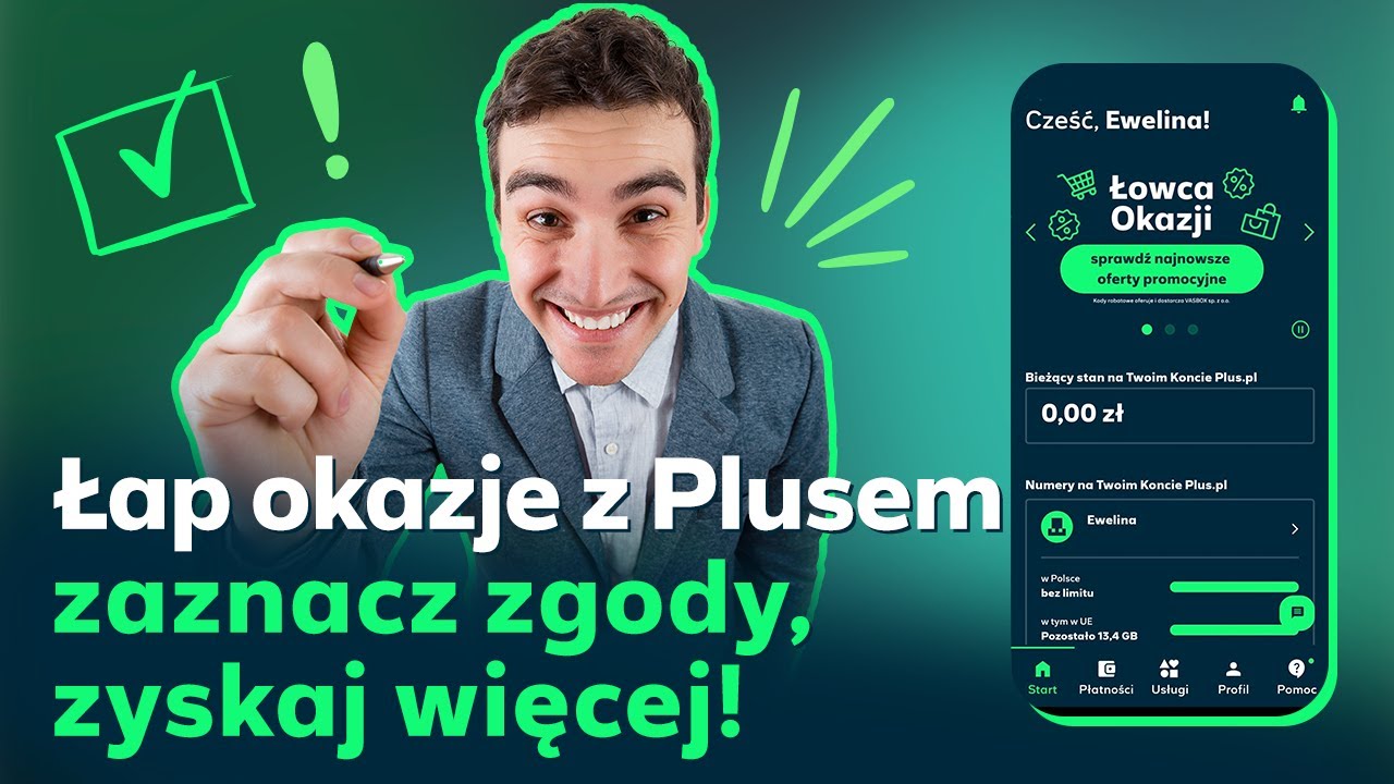 Łap okazje z Plusem, zaznacz zgody, zyskaj więcej!