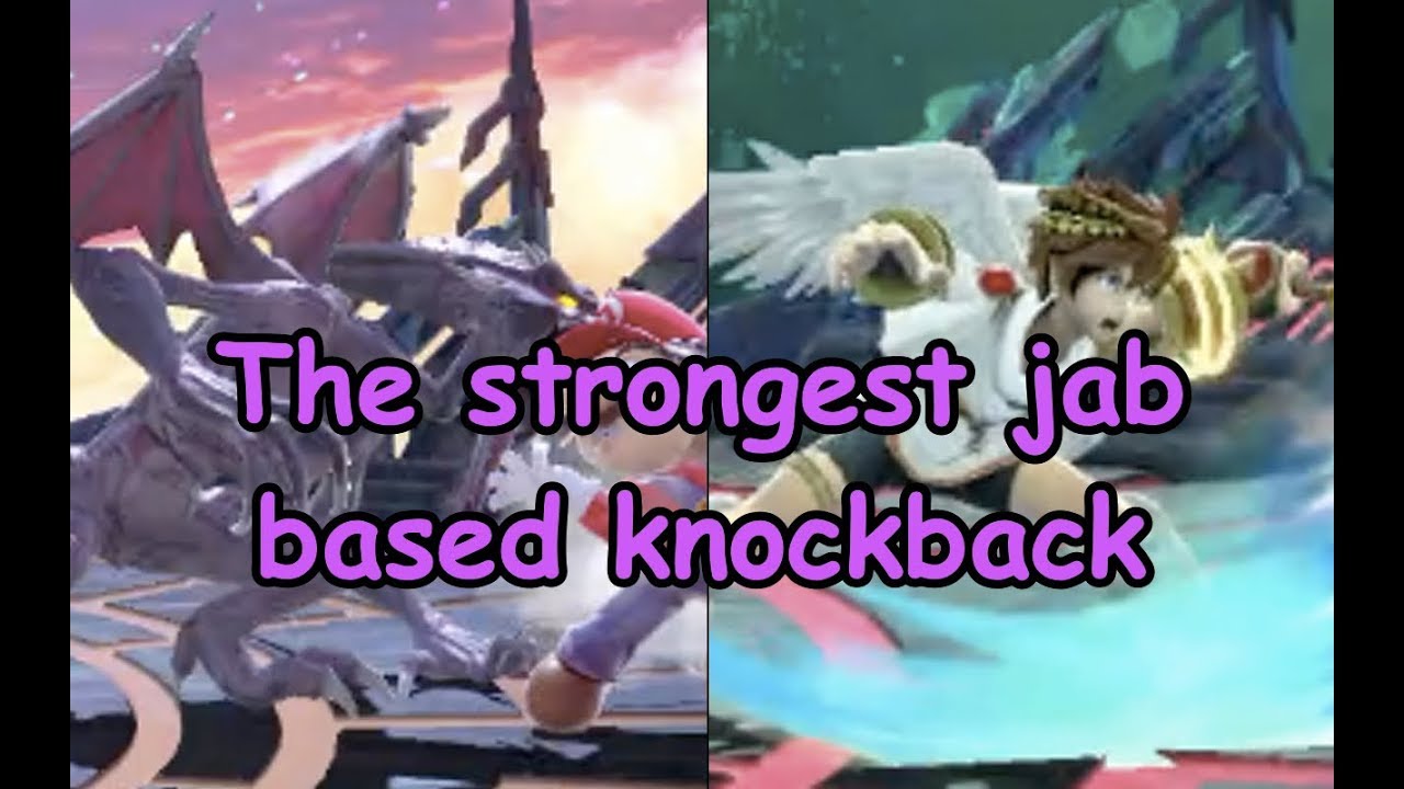 Who has the strongest jab? -Super Smash Bros. Ultimate