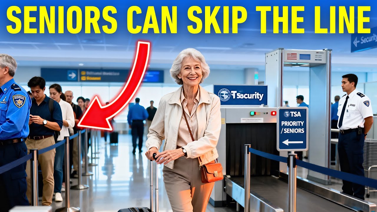 12 Secret Airport Perks Seniors Never Take Advantage Of