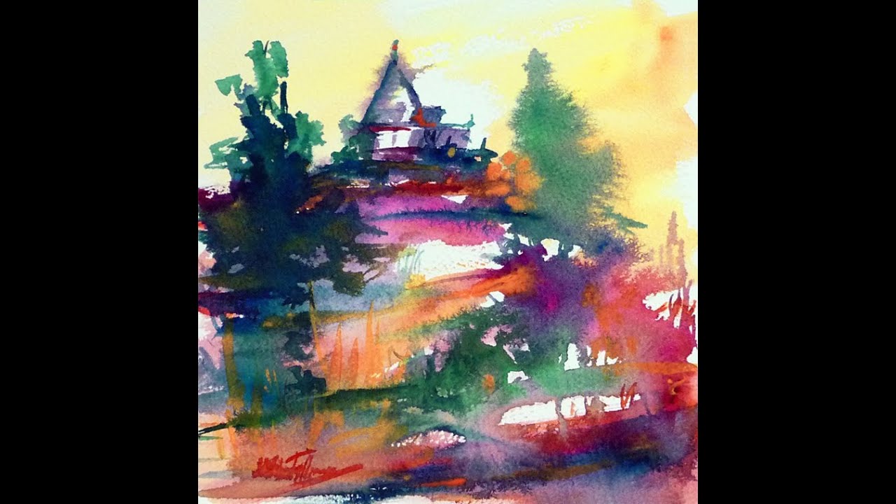 Watercolor painting Demo 