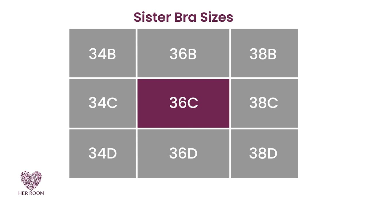 Sister Bra Sizes - HerRoom
