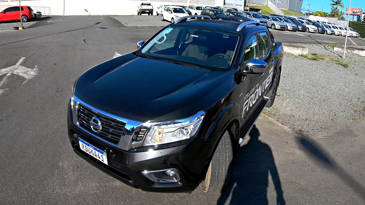 NISSAN FRONTIER LE 2020 mais tecnologia que HILUX SRX e L200?