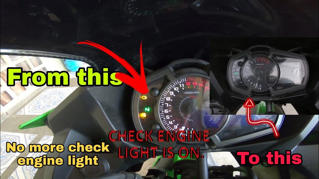 Ninja 400 Check Engine Problem Solved | Error 33 and 67 | Oxygen Sensor Eliminator |