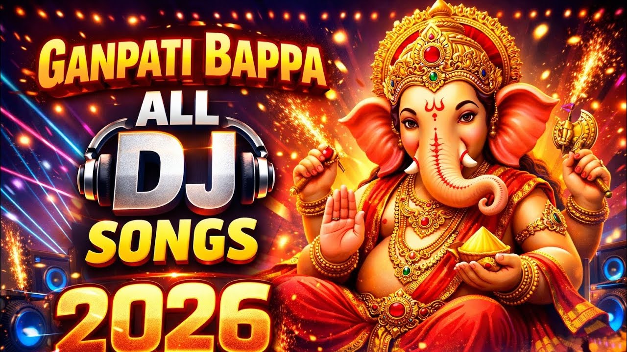 गणपती बाप्पा all DJ songs 2026 || DJ Songs #music #ganpatibappamorya #ganpatibappastatus