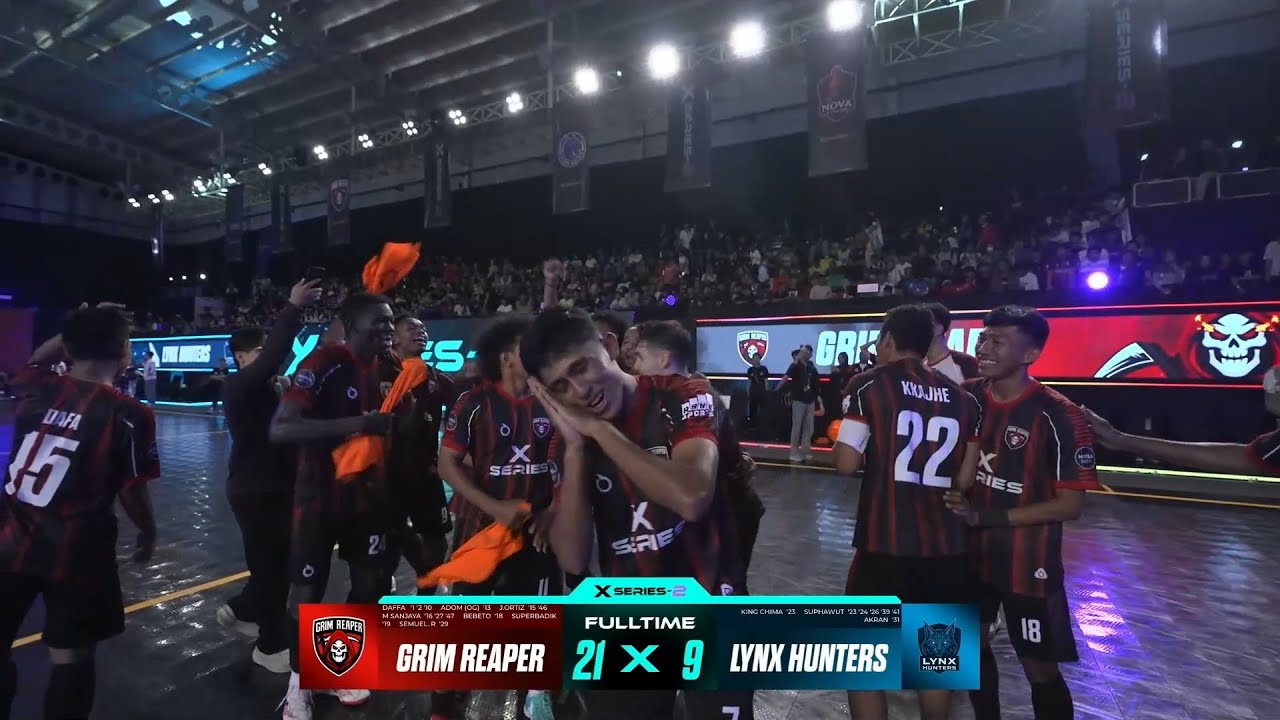 HIGHLIGHT XSERIES 2 | DAY 1 | MATCH 1 LYNIX HUNTER VS GRIM REAPER