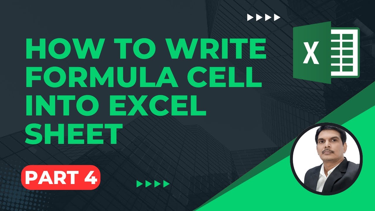 Apache POI Tutorial Part4 - How To Write Formula Cell in Excel Sheet #ApachePOI