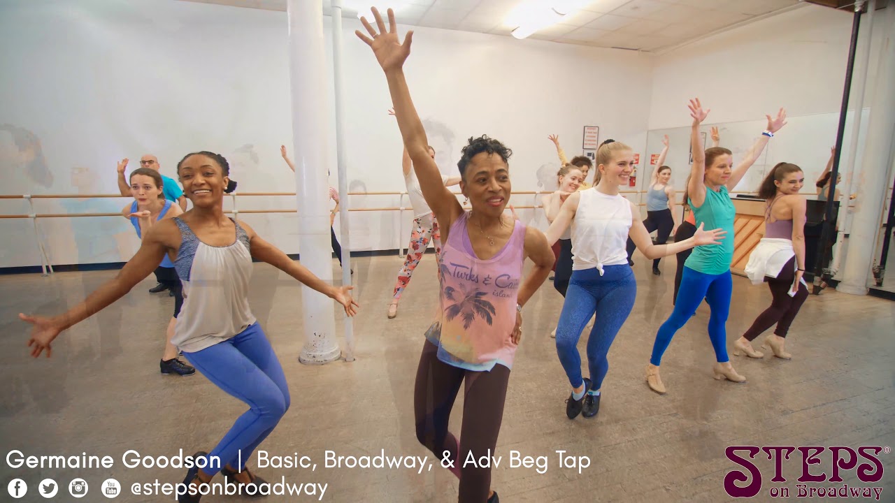 Germaine Goodson | Basic, Broadway, & Adv Beg Tap | Steps on Broadway