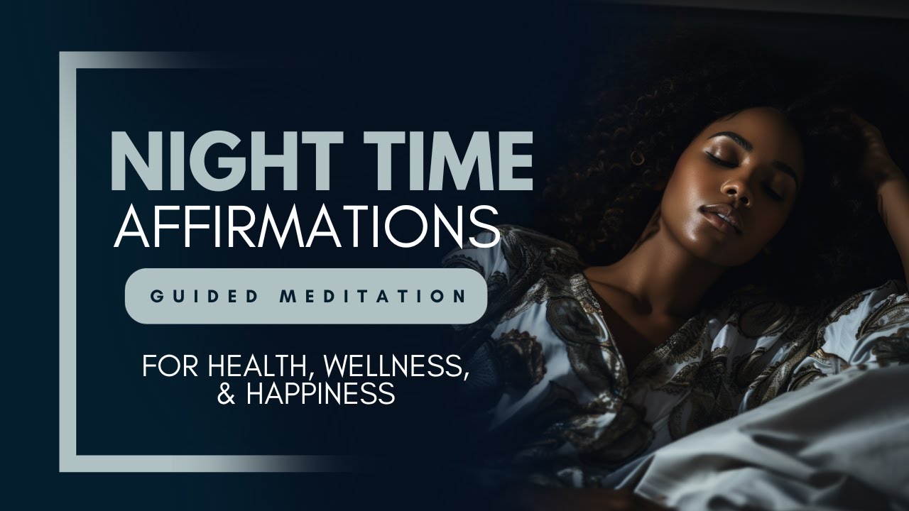 Night Time Affirmations for Black Women | Sleep Meditation to Attract What You Want