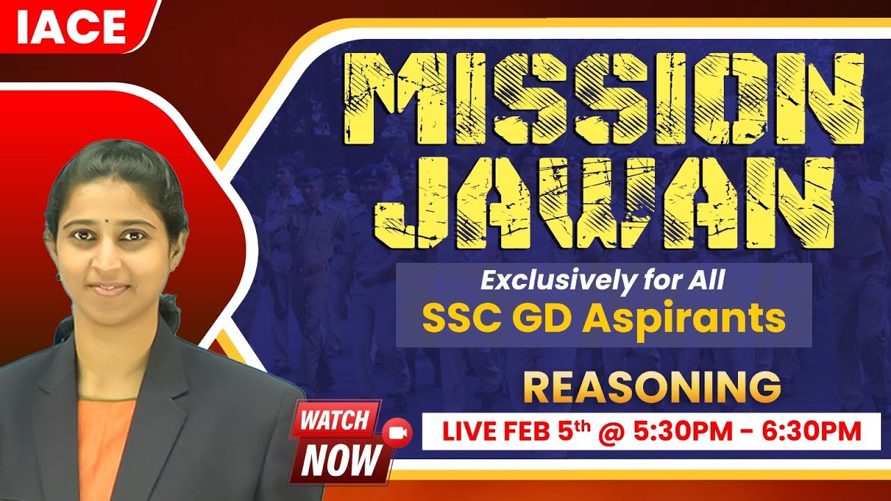 𝗠𝗜𝗦𝗦𝗜𝗢𝗡 𝗝𝗔𝗪𝗔𝗡-𝐄𝐱𝐜𝐥𝐮𝐬𝐢𝐯𝐞𝐥𝐲 𝐅𝐨𝐫 𝐀𝐥𝐥 𝐒𝐒𝐂 𝐆𝐃 𝐀𝐬𝐩𝐢𝐫𝐚𝐧𝐭𝐬 | 𝐒𝐄𝐒𝐒𝐈𝐎𝐍-𝟎𝟒 | 𝐑𝐄𝐀𝐒𝐎𝐍𝐈𝐍𝐆 | 🔴𝐋𝐈𝐕𝐄 @𝟓:𝟑𝟎𝐏𝐌 | 𝐈𝐀𝐂𝐄
