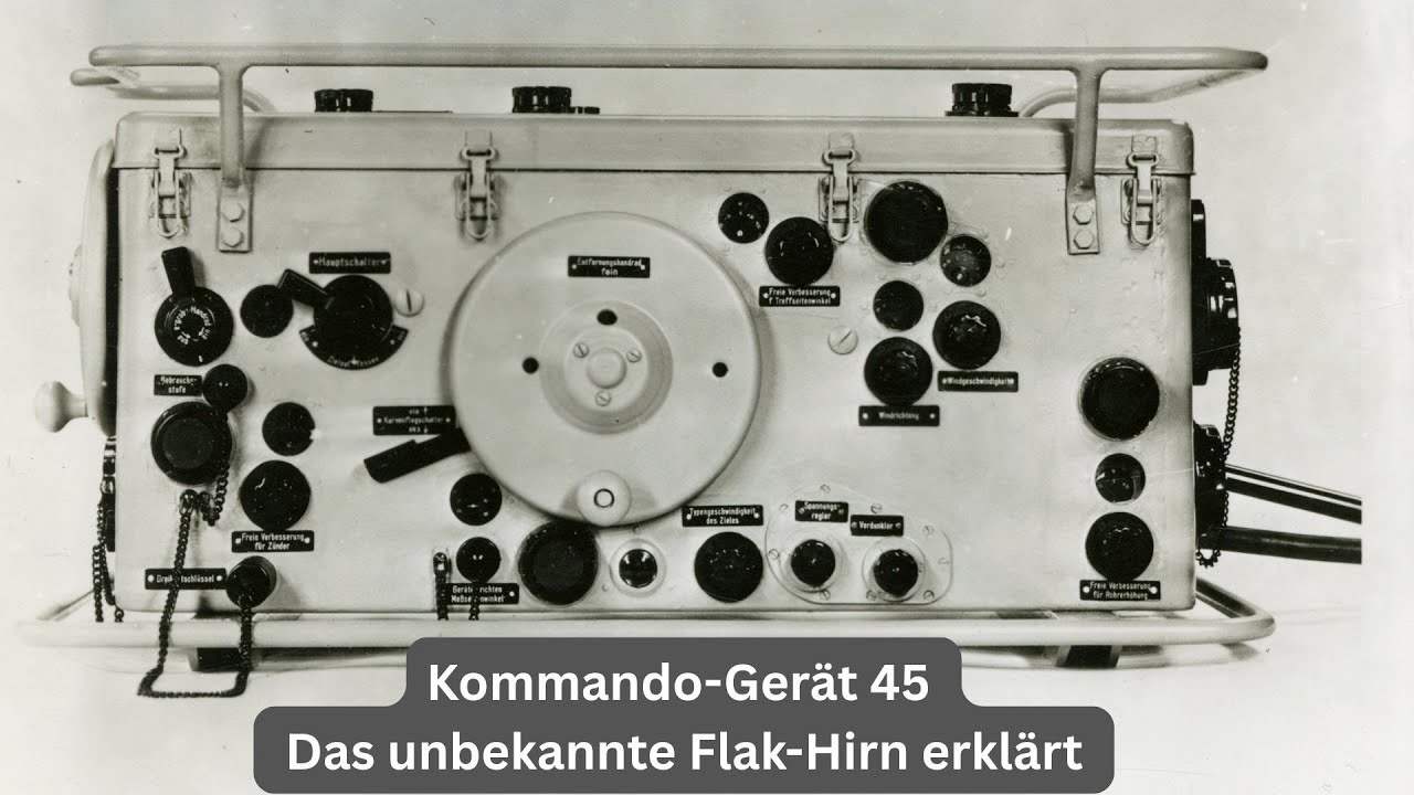 Kommando-Gerät 45 – Das unbekannte Flak-Hirn erklärt | DOKU WW2