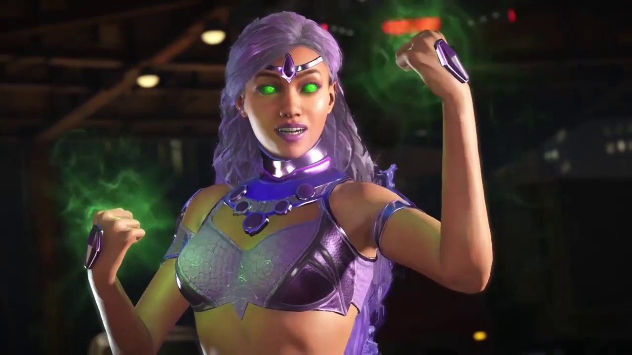 Injustice 2- Starfire's Teen Titans/Nightwing References