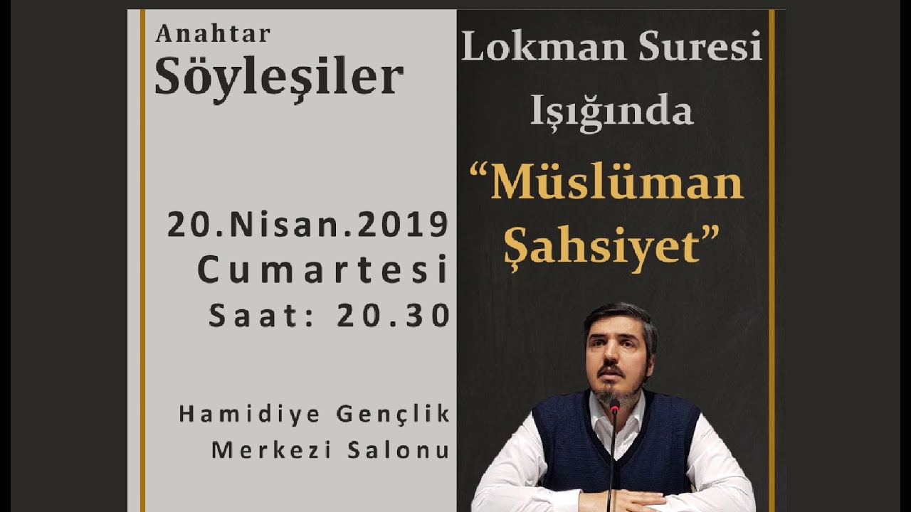 Lokman Suresi Işığında Müslüman Şahsiyet