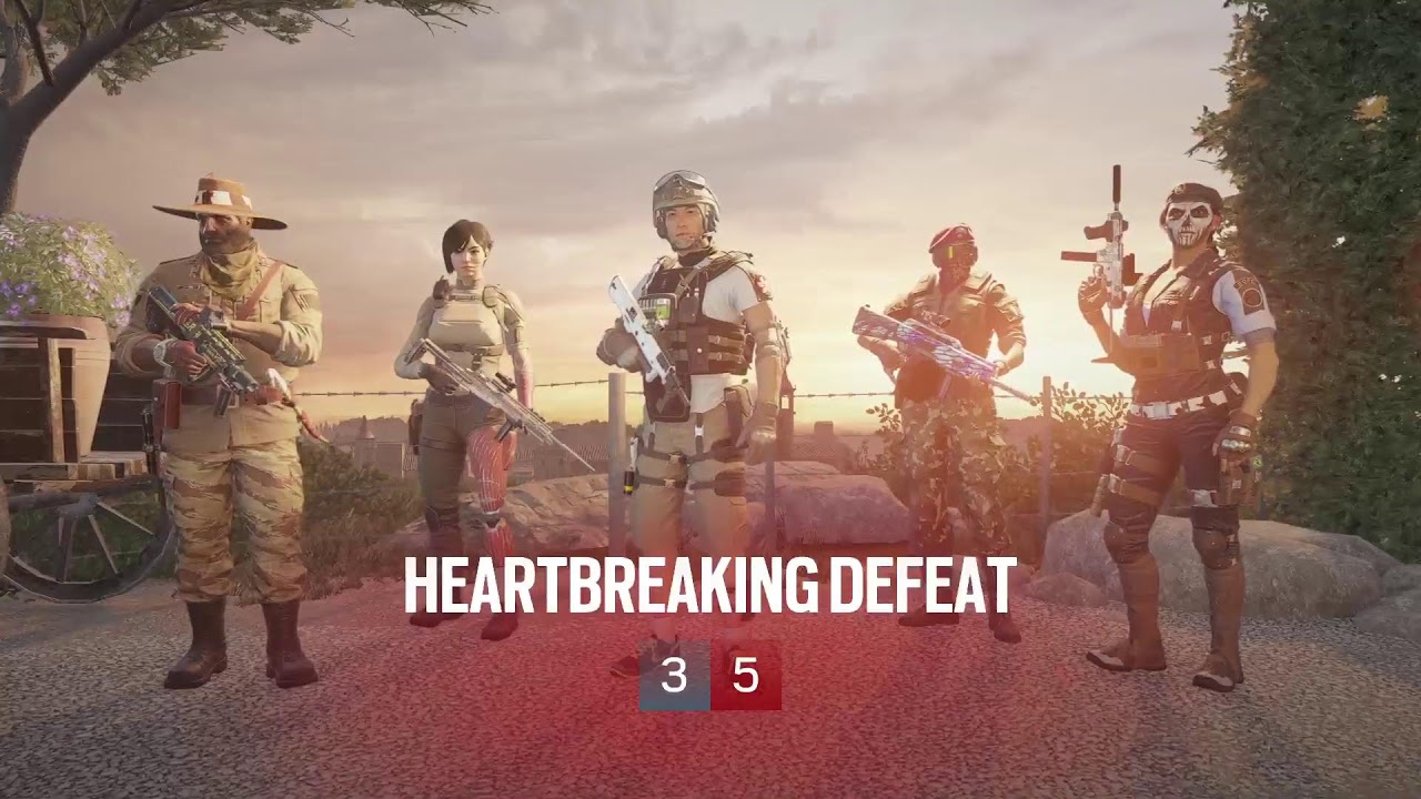 Rainbow Six Siege road to champion