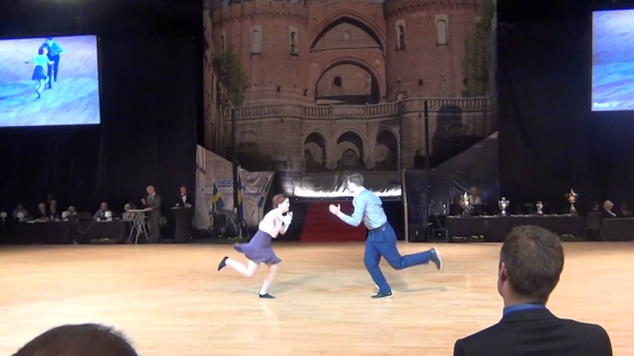 SM i dans Helsingborg 2016 Lindyhop Showcase Jakob&Anna