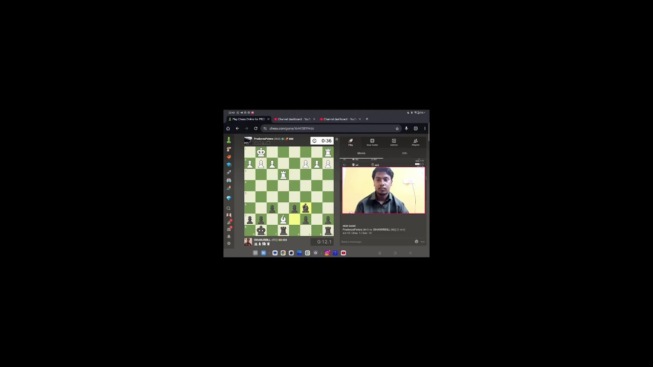 Live streaming of A1chess 👏