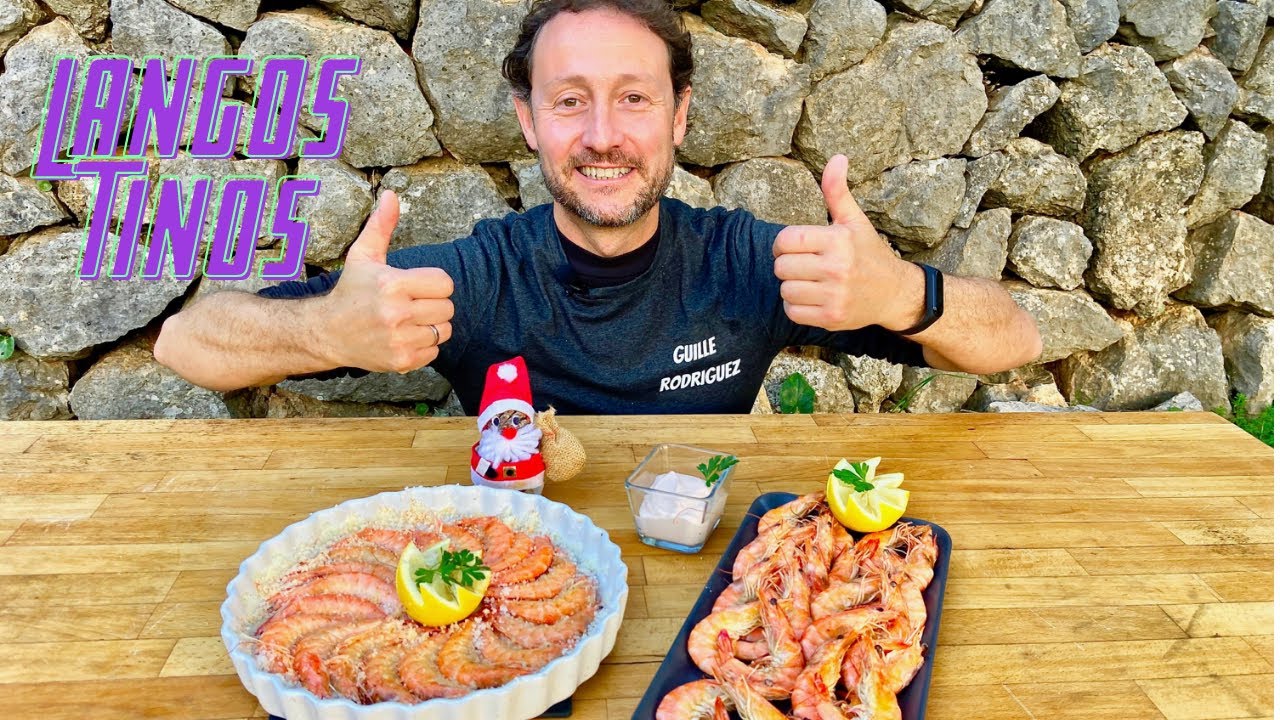 2 FORMAS MUY FÁCILES de COCINAR LANGOSTINOS PARA NAVIDAD 😃 - GUILLE RODRIGUEZ