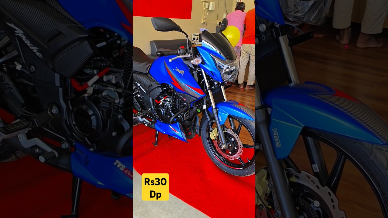 Apache RTR 160 2V Blue colour&ndash; Performance Meets Practicality - Deshi Vloge Fun