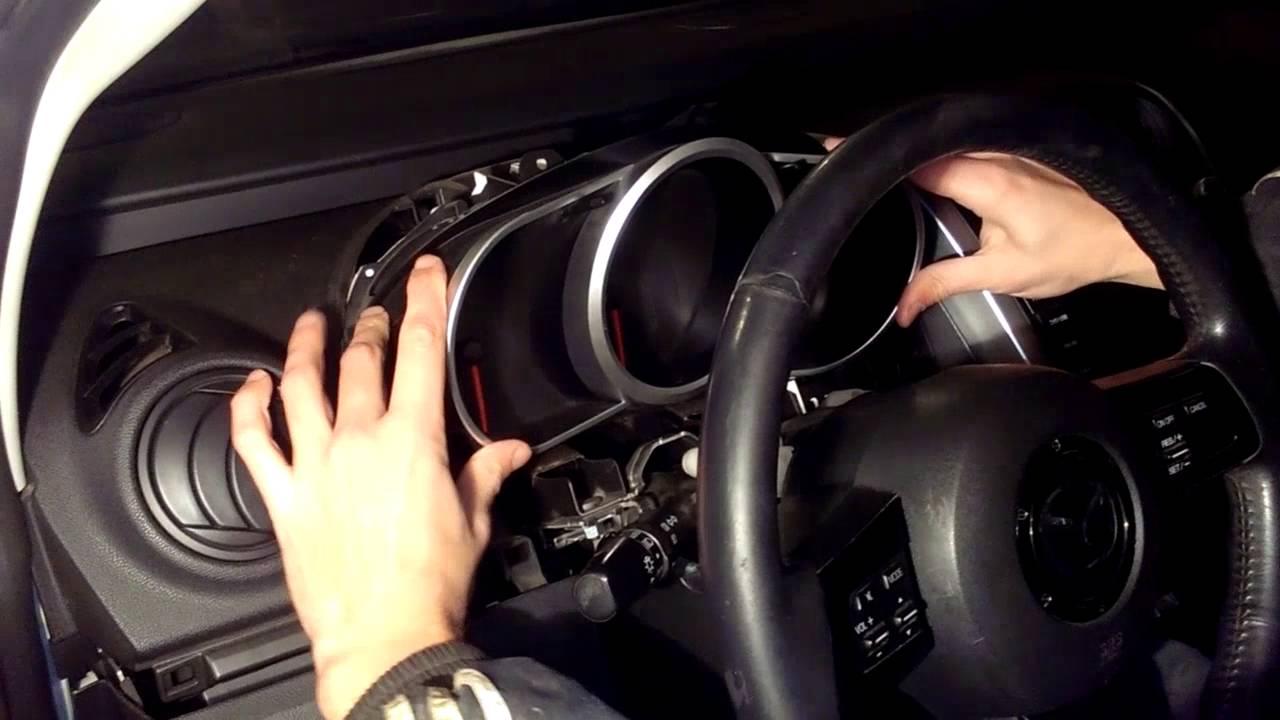 Mazda CX 7 Отключение  постоянного  Ближнего света