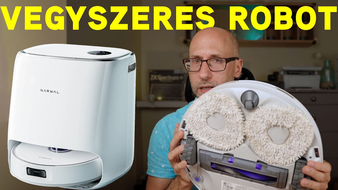 Végre egy robotporszívó, ami tisztítószert használ! | 172. rész | Mesterházi Dávid
