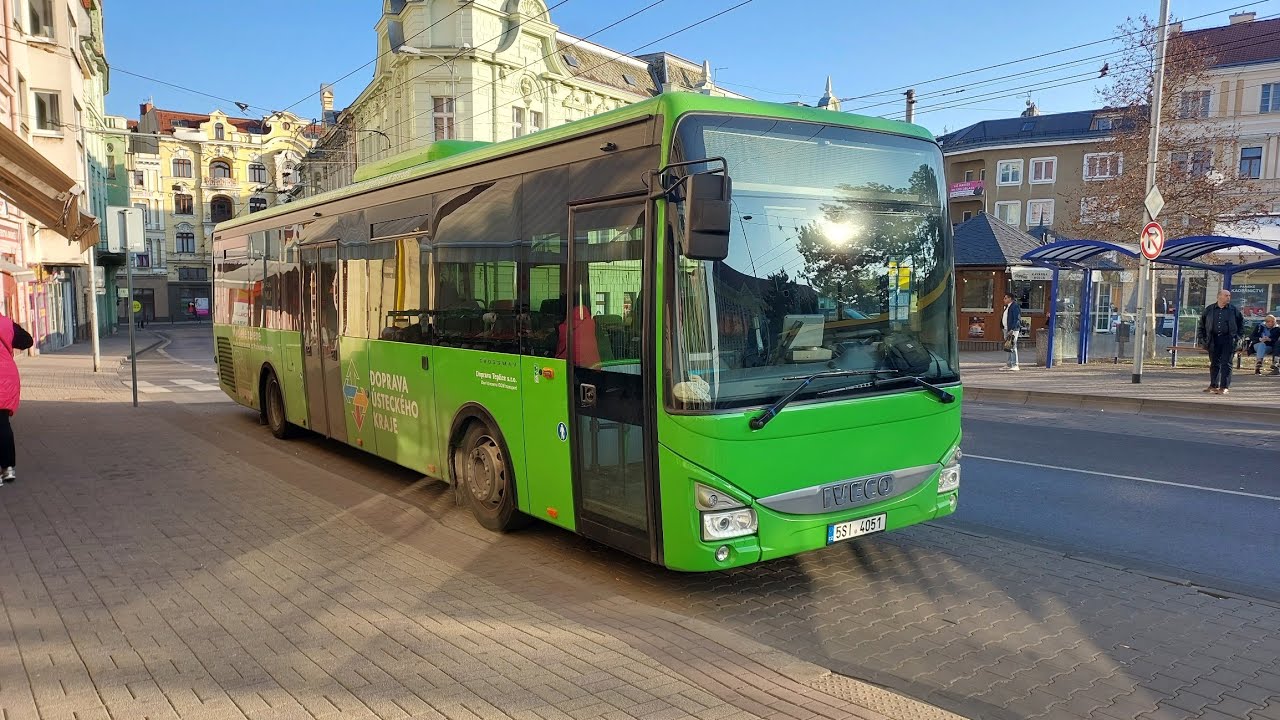 IVECO Crossway LE LINE 12M |#755|494| ICOM Transport | Teplice, Městské sály - Teplice, Benešovo n.