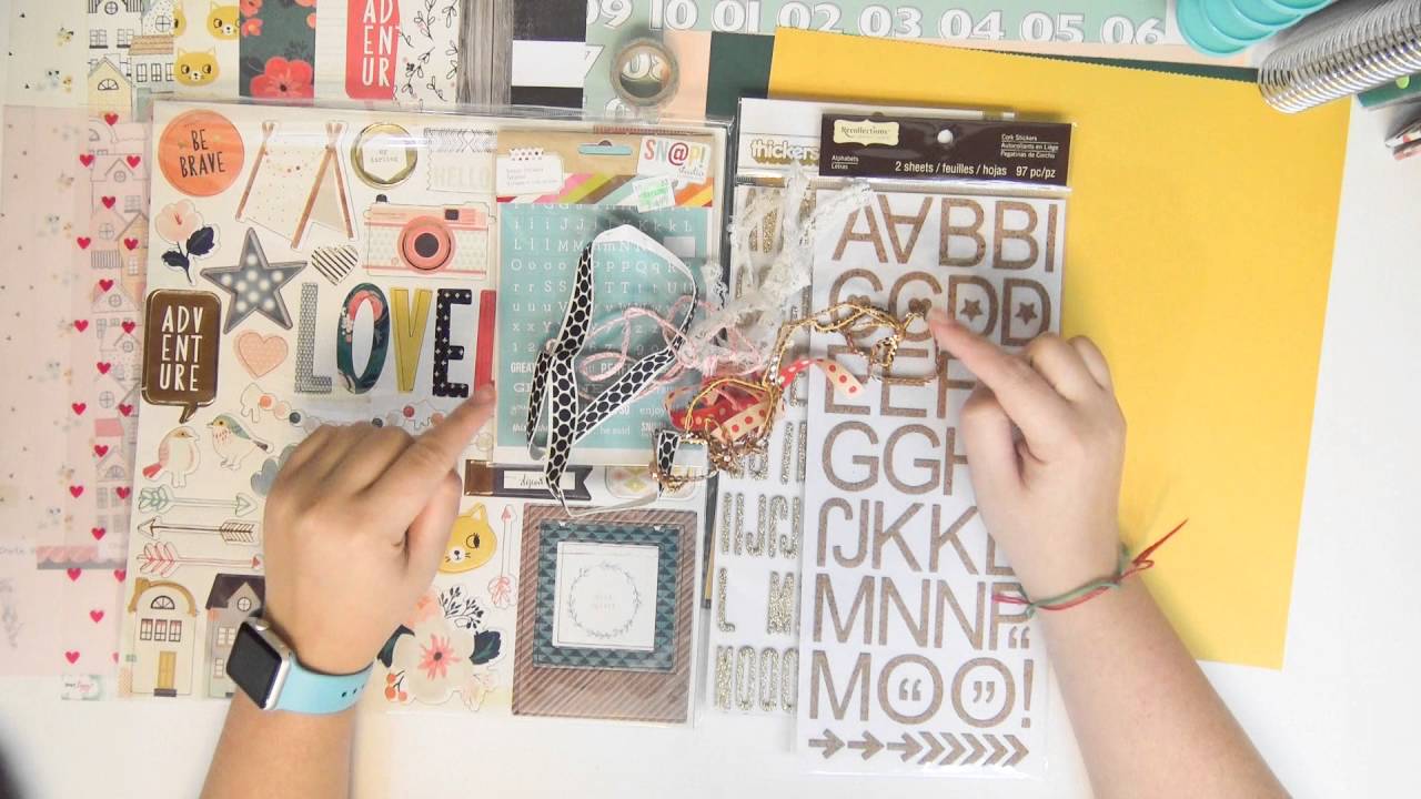 Stash Busters ~ DIY Scrapbook Kit