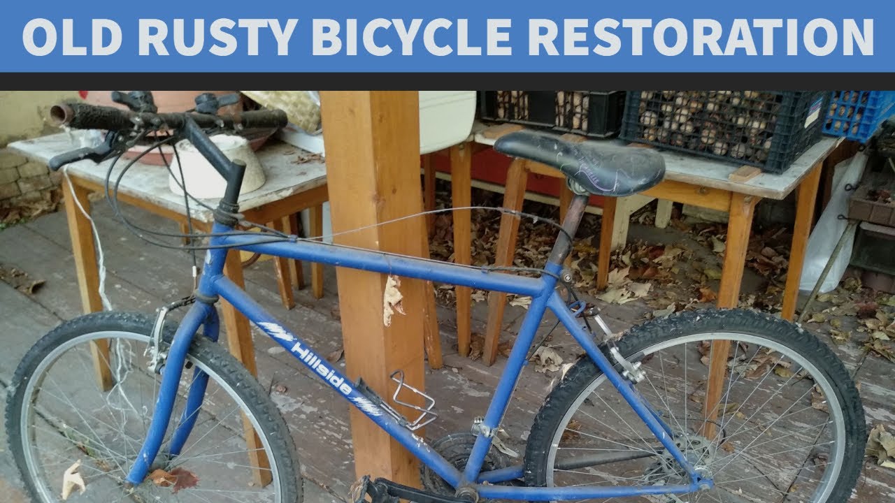 Salvage Bike Restoration Project | 20 Years Old Bicycle Restoration Project | Part 1