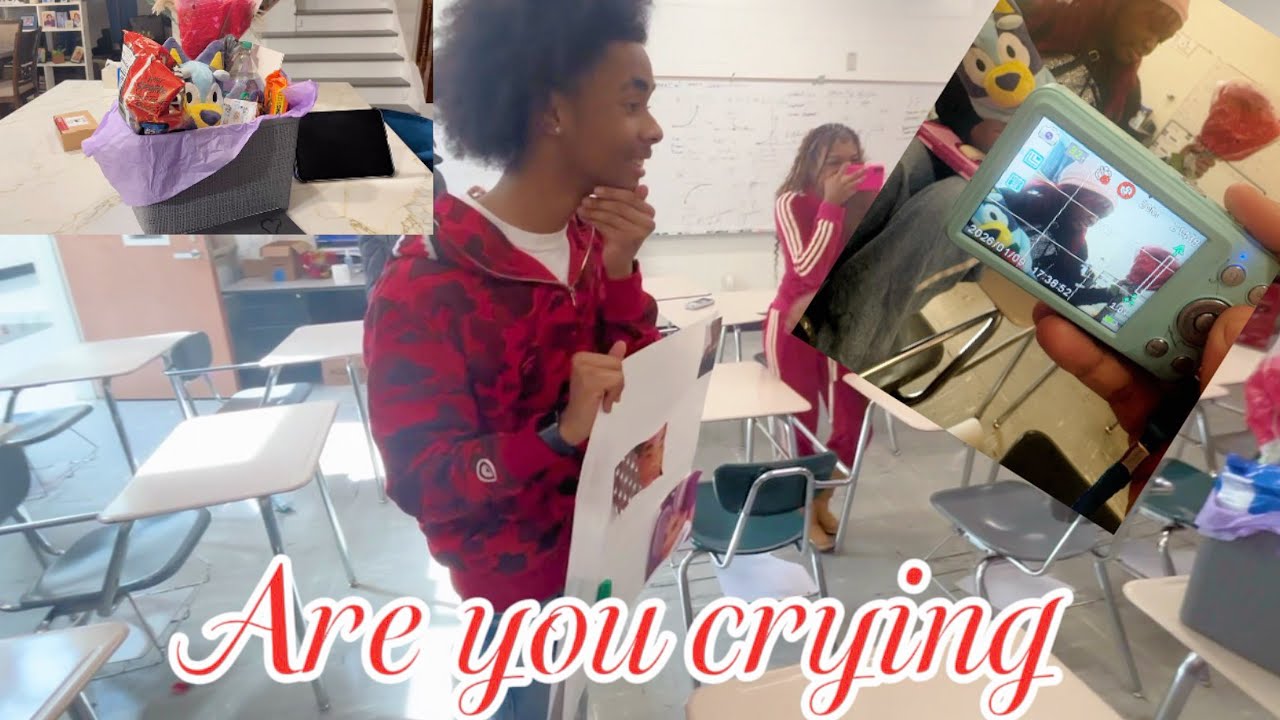 Valentine’s Day at School… She Broke Down Crying When I Gave Her This 💐❤️