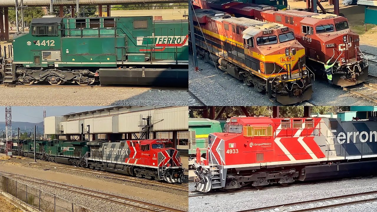 Mix Engines yard #FTVM! Ferromex//FERROSUR #CPKC México