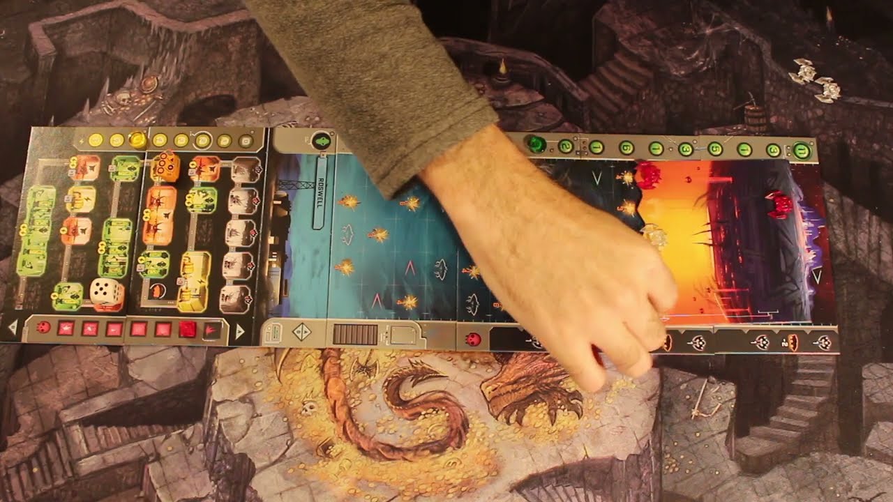 Cielos de Metal (Under Falling Skies) Partida - Juego de Mesa