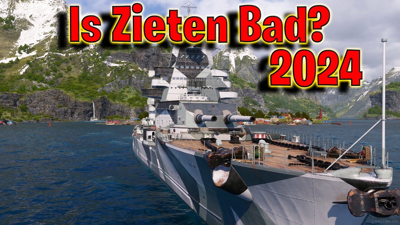Is Zieten Bad in 2024? (World of Warships Legends)