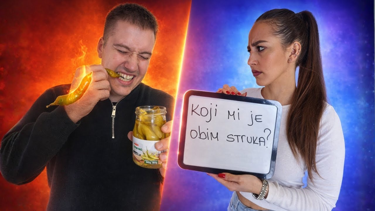 KOLIKO SE DOBRO POZNAJEMO + LJUTA PAPRIKA!