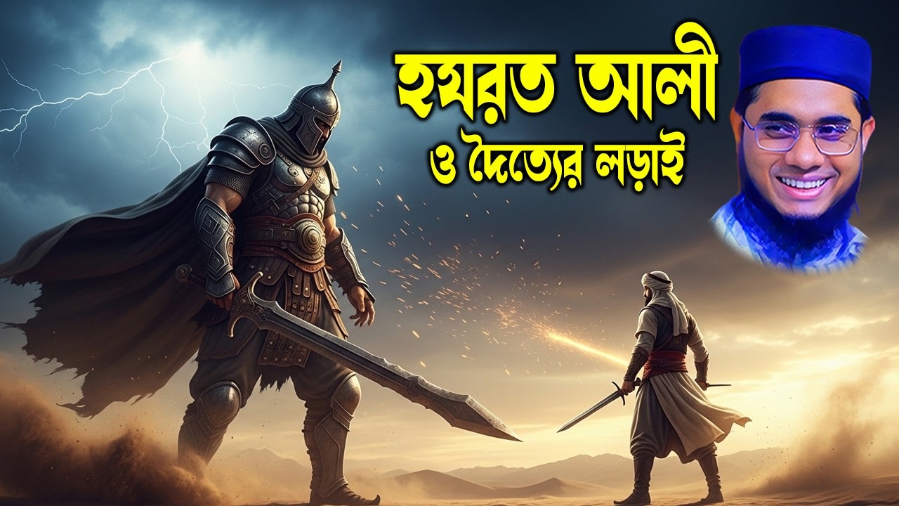 হযরত আলী (রা.) ও দৈত্যের ভয়ংকর লড়াই | মুফতি শাহিদুর রহমান মাহমুদাবাদী | BD TV