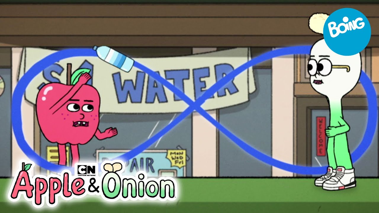 Manzana y Cebolleta | Atrapa la botella | Boing