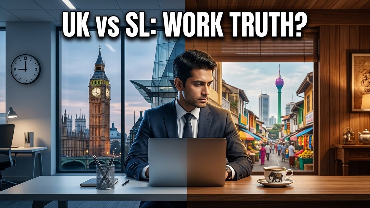 කව්රුත් කියා නොදෙන UK Workplace Culture එක හරියටම දැනගමු. #uk #ukjobs #workculture #motivation