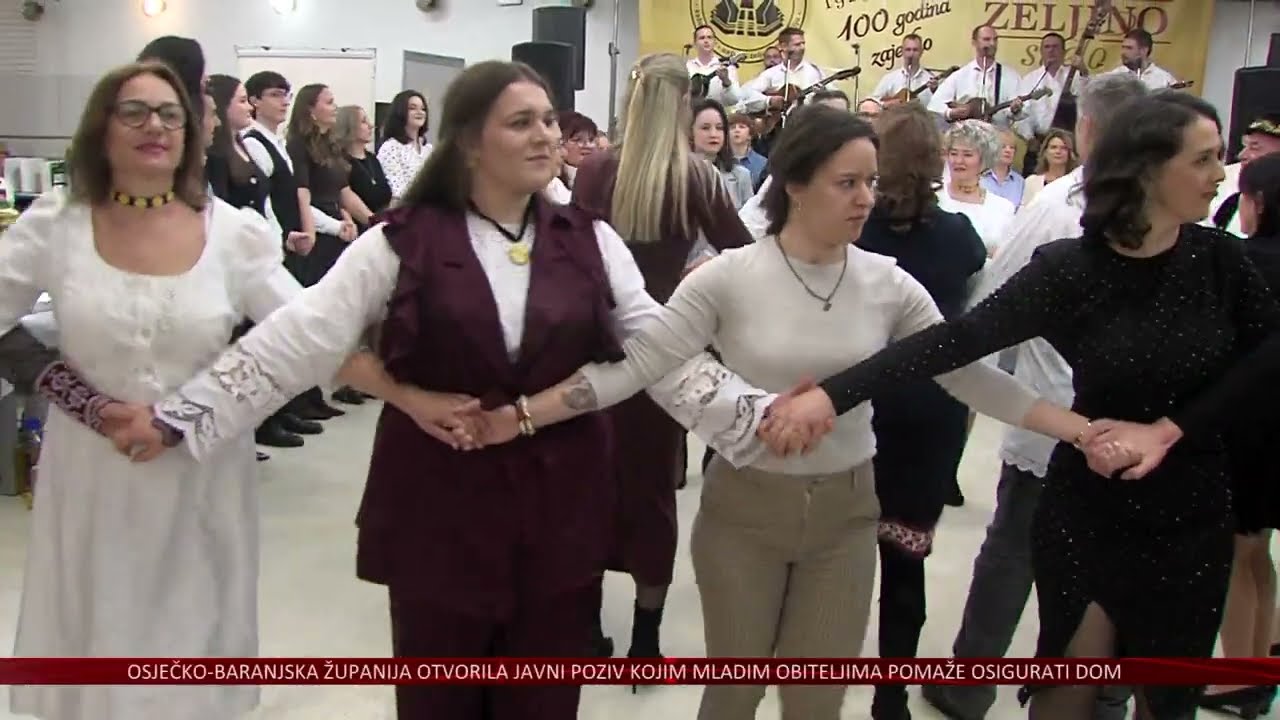 Večer tambure, folklora i slavonskih delicija na 34. «Željinom sijelu»