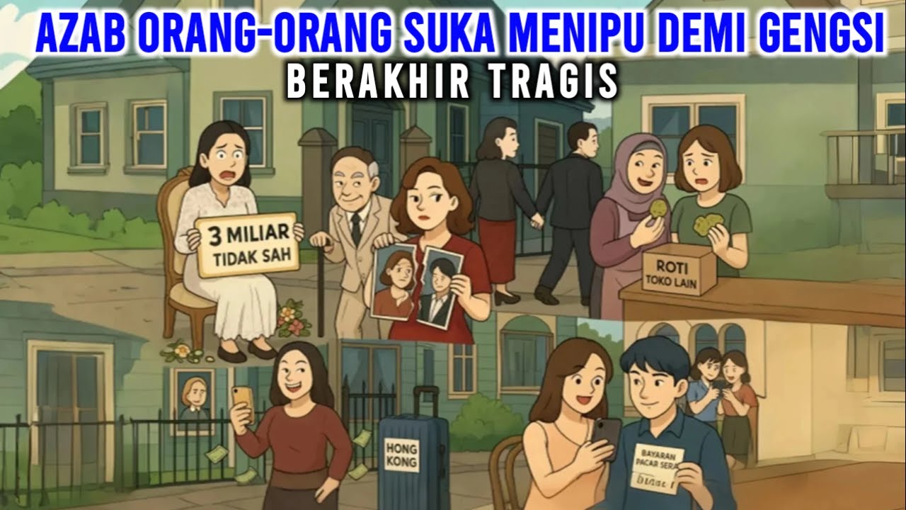 AZAB ORANG-ORANG SUKA MENIPU DEMI GENGSI BERAKHIR TRAGIS | 1 JAM TANPA JEDA