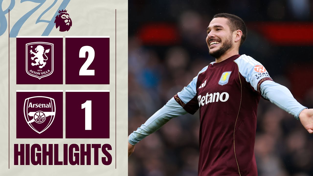 Buend&iacute;a&rsquo;s 95&prime; WINNER! 😱💥 | Aston Villa 2-1 Arsenal