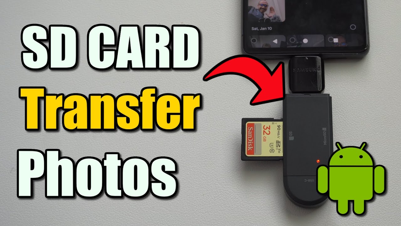 Как перенести фотографии на SD-карту на Android-телефоне с помощью USB OTG (лучший способ)