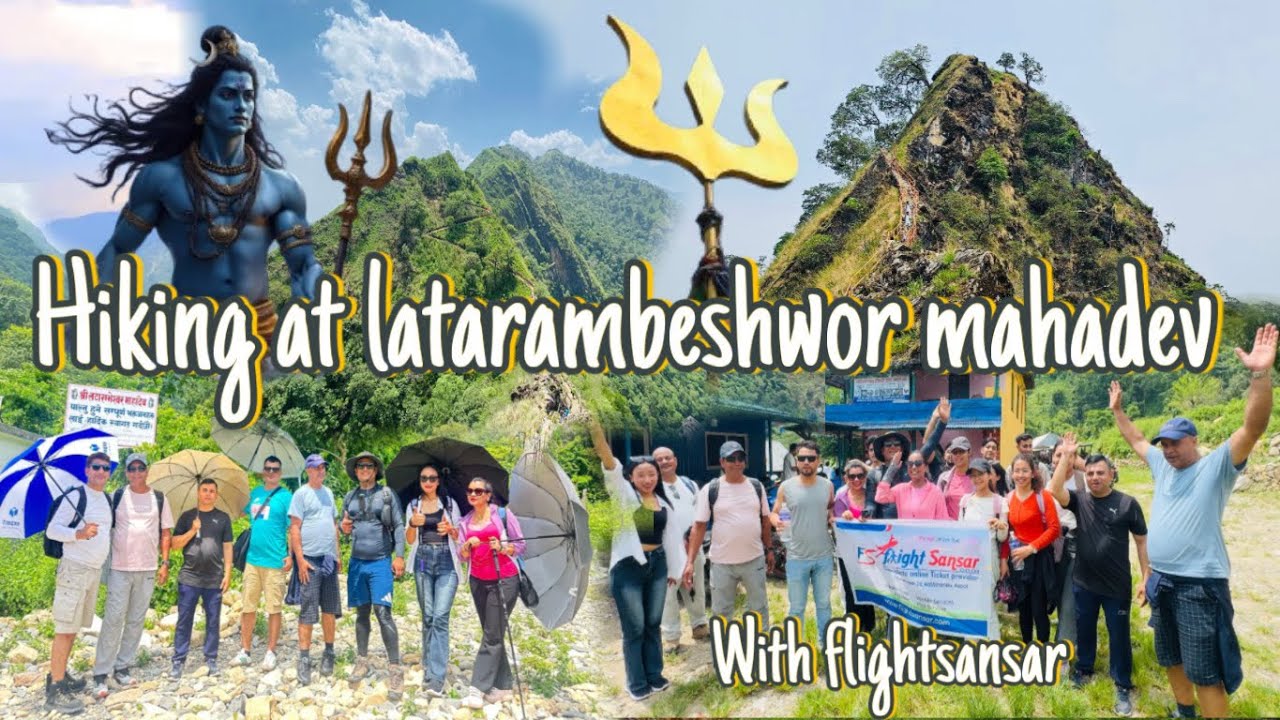 Hiking at Latarambeshwor Mahadev with @FlightSansarpvtltd join with us 9802360471