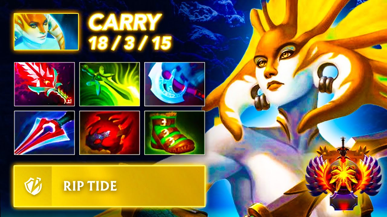 [7.38C] BRUTAL DAMAGE 🔥 Naga Siren Carry | Full Gameplay Dota Class