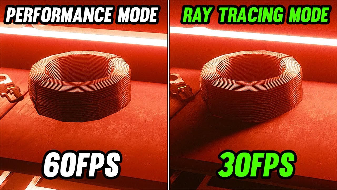 Cyberpunk 2077 PS5 Performance vs Ray Tracing Mode 60FPS vs 30FPS