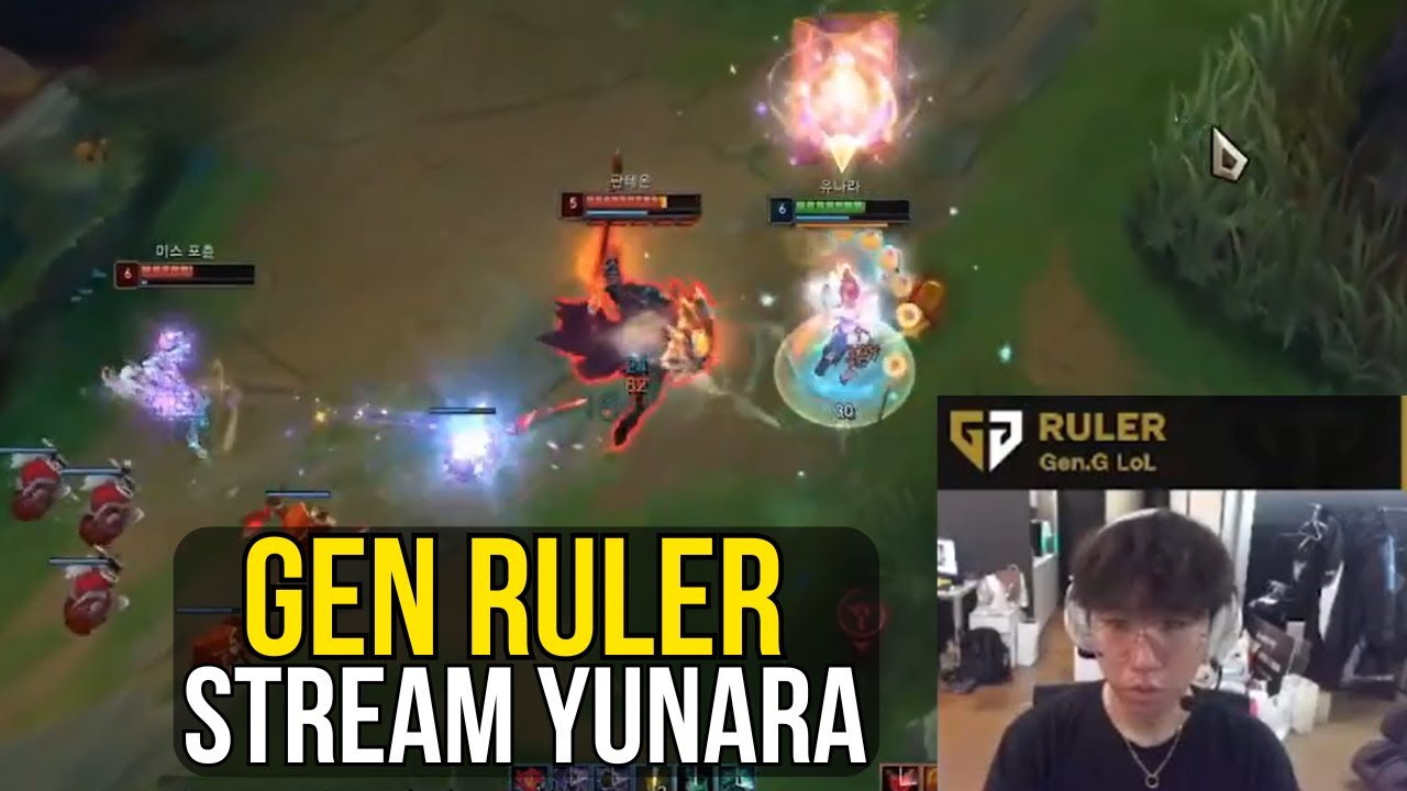 GENG Ruler Stream Yunara vs Korea Challenger MF